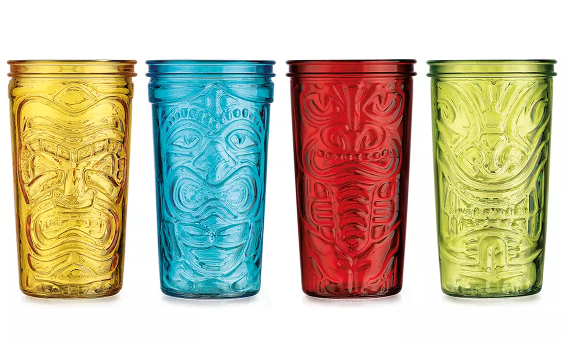 Colored Drinking Glasses (4-Pack) - Second Medium