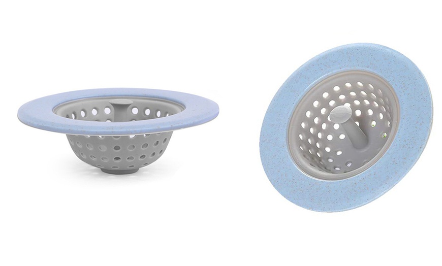 Image 6: Silicone Kitchen Sink Strainers