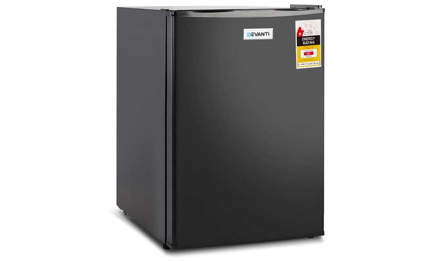 Image 10: Portable or Permanent Bar Black Fridge
