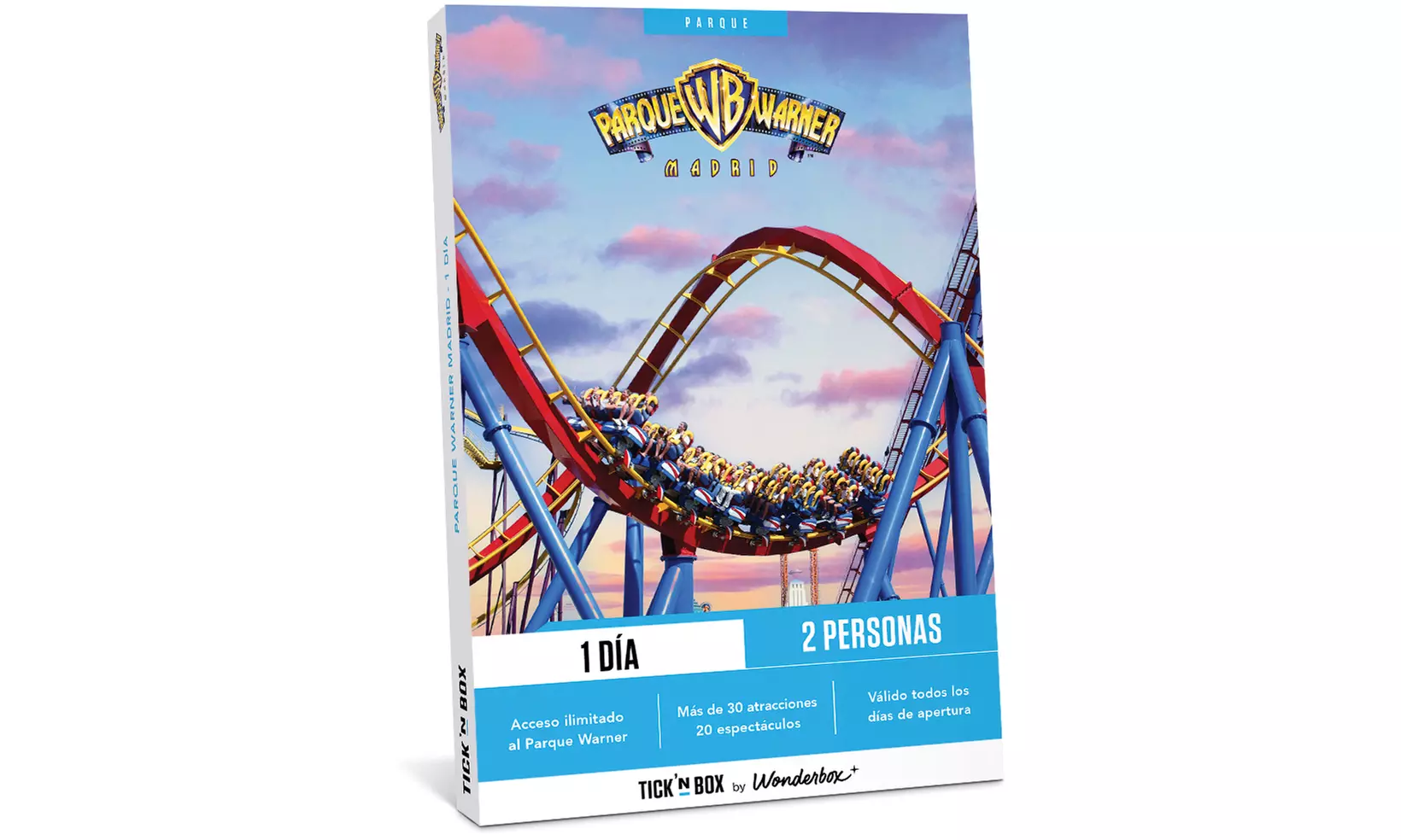 Descubre el lugar para los verdaderos superhéroes: 2 entradas para 1 día en el Parque Warner - Primary Image