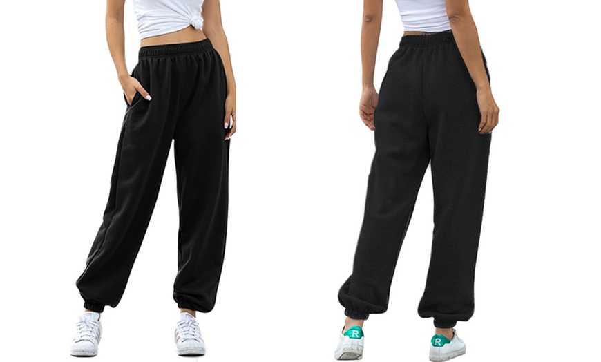 Image 2: Women's Oversized Joggers