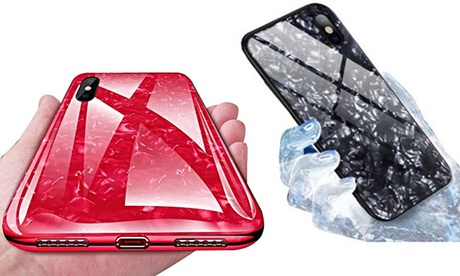 Cover Marble Glass con vetro temperato disponibile per 4 modelli di iPhone in vari colori