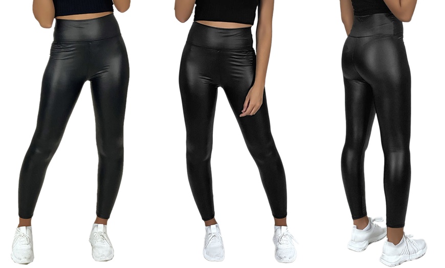 Image 3: High Waist Leggings