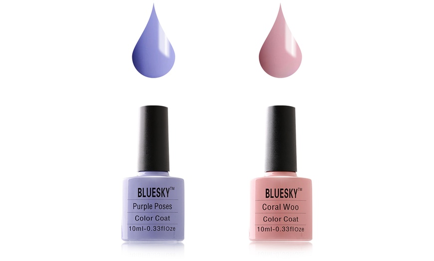 Image 2: Bluesky Gel Nail Polish Duo Set