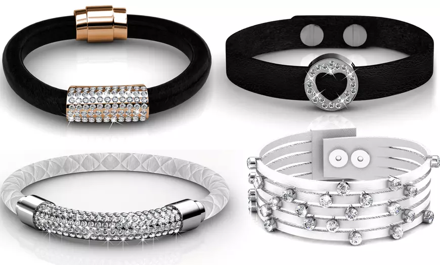 Image 1: Bracelets cristaux Swarovski®