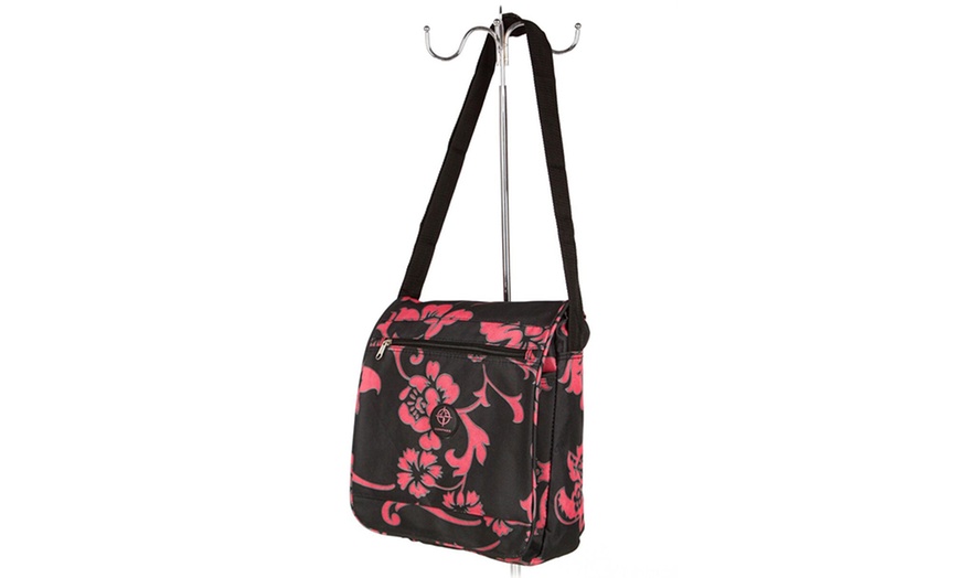 Image 12: Multi-Compartment Shoulder Bag