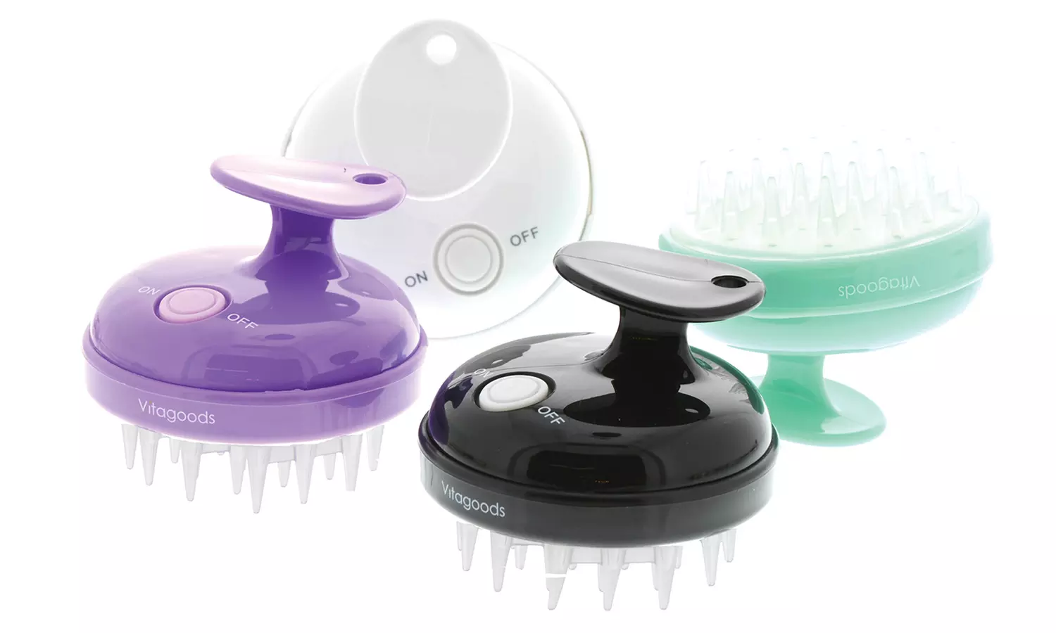 Vibrating Scalp Massaging Shampoo Brush  - Primary Image