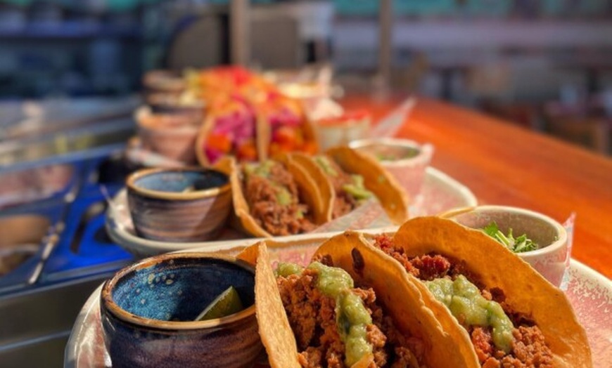 Image 6: Mexican Sharing Feast with a Frozen Margarita at Mezcal