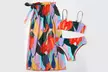 Ensemble maillot de bain 2 pièces et jupe paréo, plusieurs coloris disponibles - Image 5