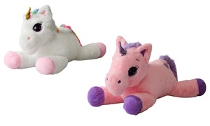  30cm Large Lying Soft Stuffed Unicorn Plushie 