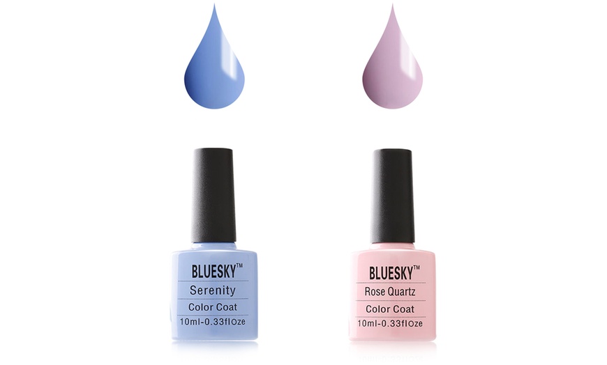 Image 3: Bluesky Gel Nail Polish Duo Set