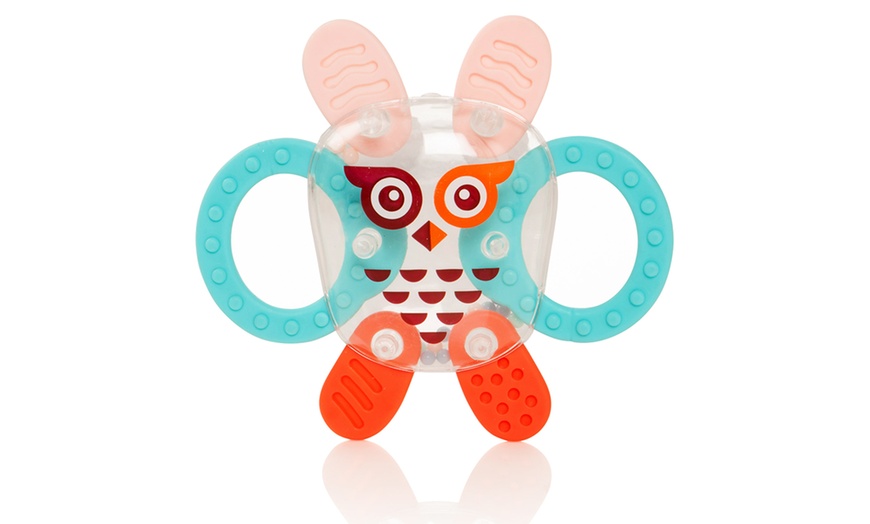 Image 8: Baby Rattle and Teether Set