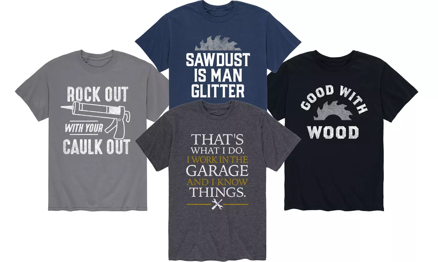 Instant Message: Men's Garage & Tool Graphic Shirt (S-3XL) - Primary Image