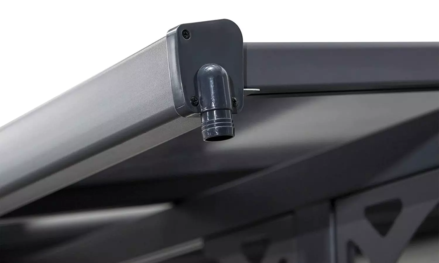 Outsunny Outdoor Patio Wall-Mounted Pergola - Image 5