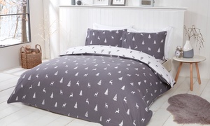  Stag Brushed Cotton Duvet Set 