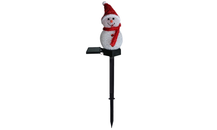 Image 20: Snowman Solar Light