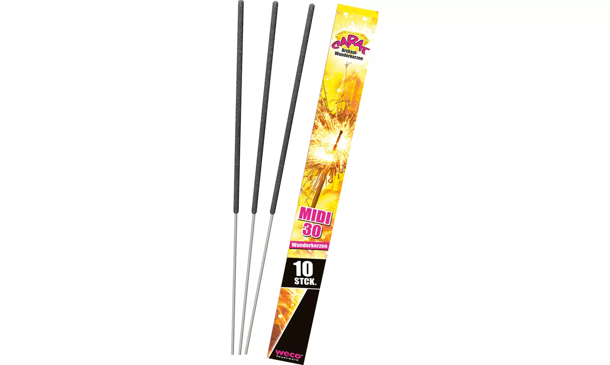 Wunderkerzen o. Vulkan-/Fontänen