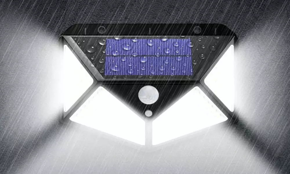 1, 2 of 4 buitenlampen op zonne-energie