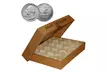 Direct-Fit Airtight Coin Capsule Holders with Box (50-Count) - Second Medium