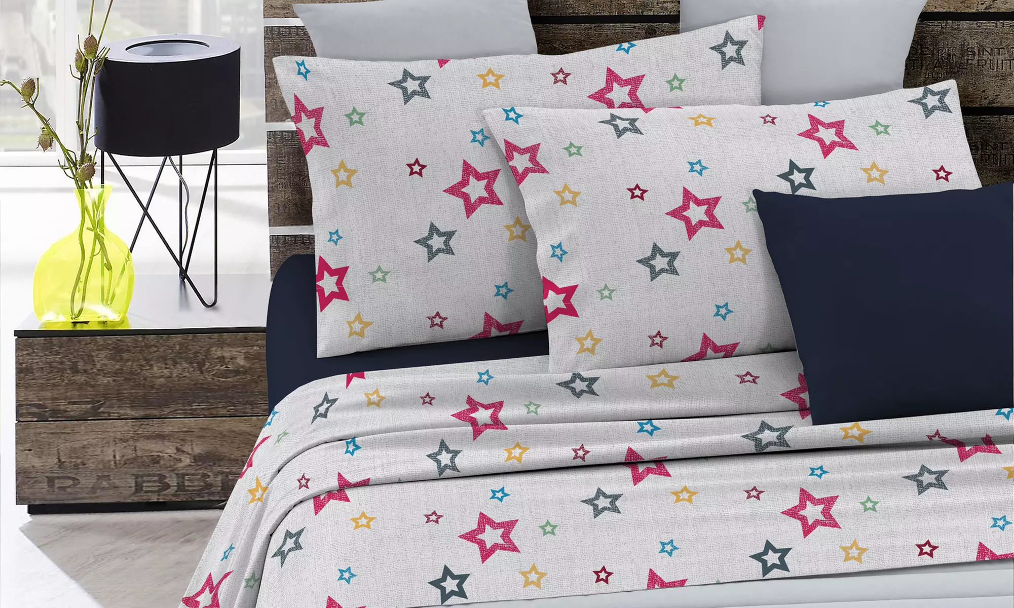 Completo letto Fashion no stiro Made in Italy