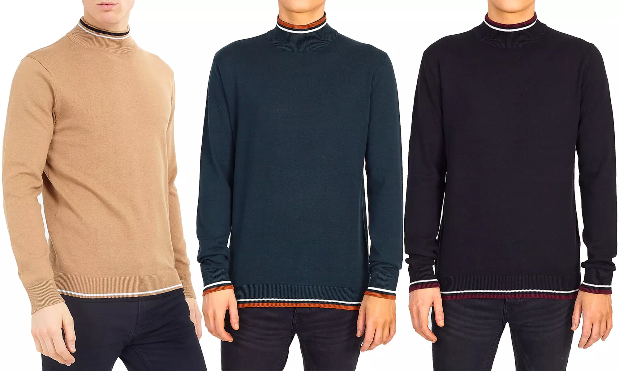 Pull à col montant de la marque Brave Soul pour Homme - Primary Image