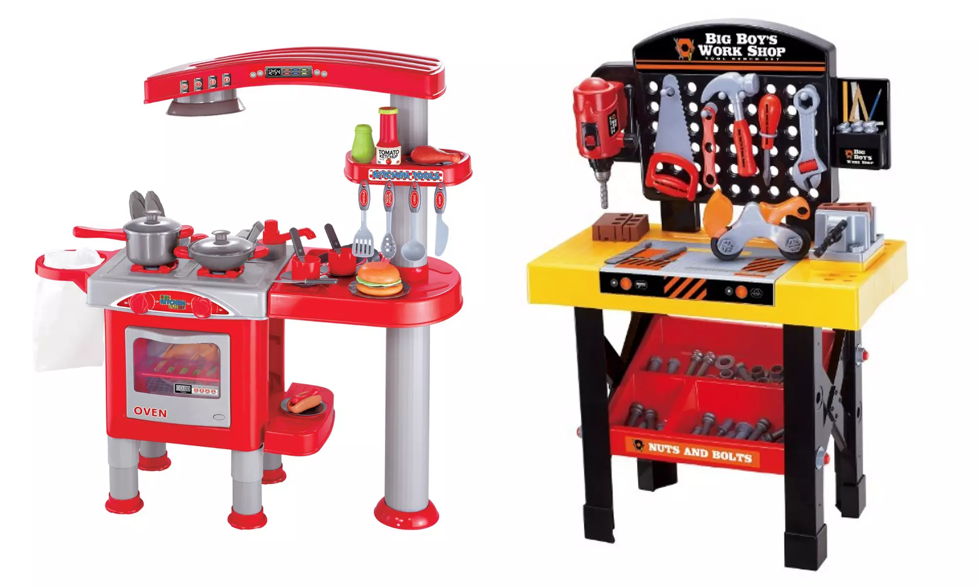 Little Kids' Indoor and Outdoor Tool, Camping, Kitchen, BBQ, or Tent Play Set - Primary Image