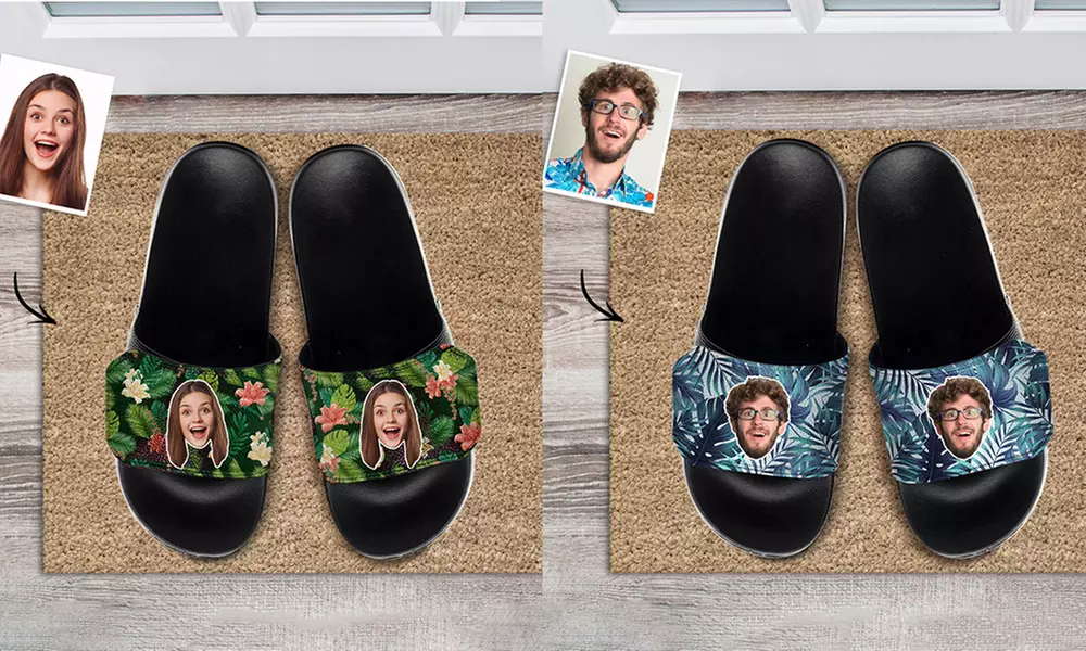 Flipflop Sandalen und Slippers mit Foto oder Text