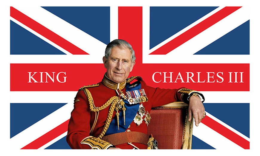 Image 4: King Charles III Succession Flag