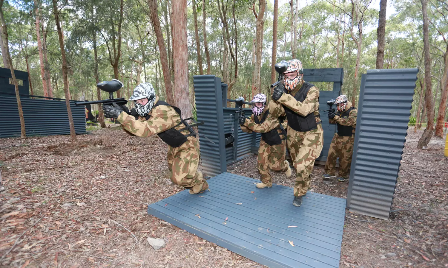 Paintball Game + Equipment