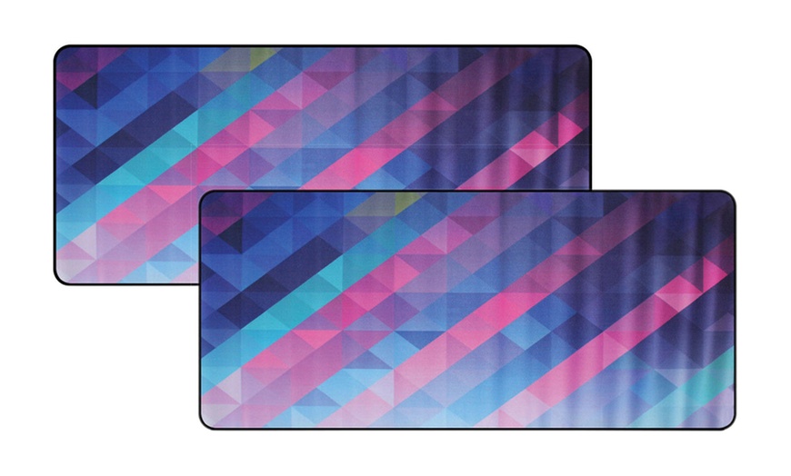 Image 7: Large Anti-Slip Mouse Mat