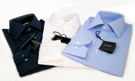 Set da 3 camicie da uomo Egon Von Furstenberg, disponibili in varie taglie