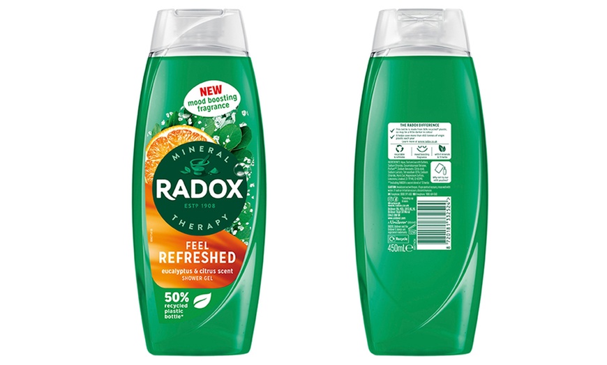 Image 6: Up to 12 Radox Shower Gels 450ml