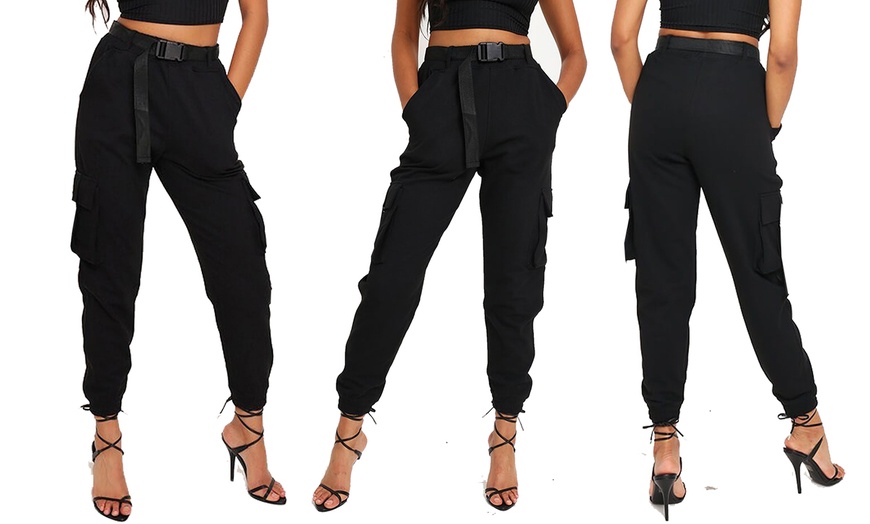 Image 2: Women's Cargo Trousers