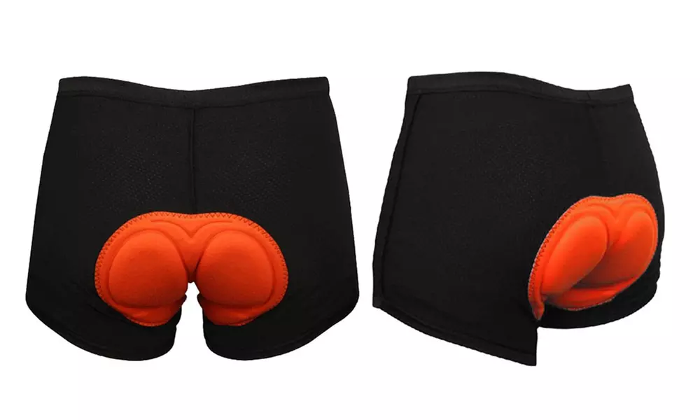 1x oder 2x Fahrradunterhose Unisex in Schwarz - Primary Image