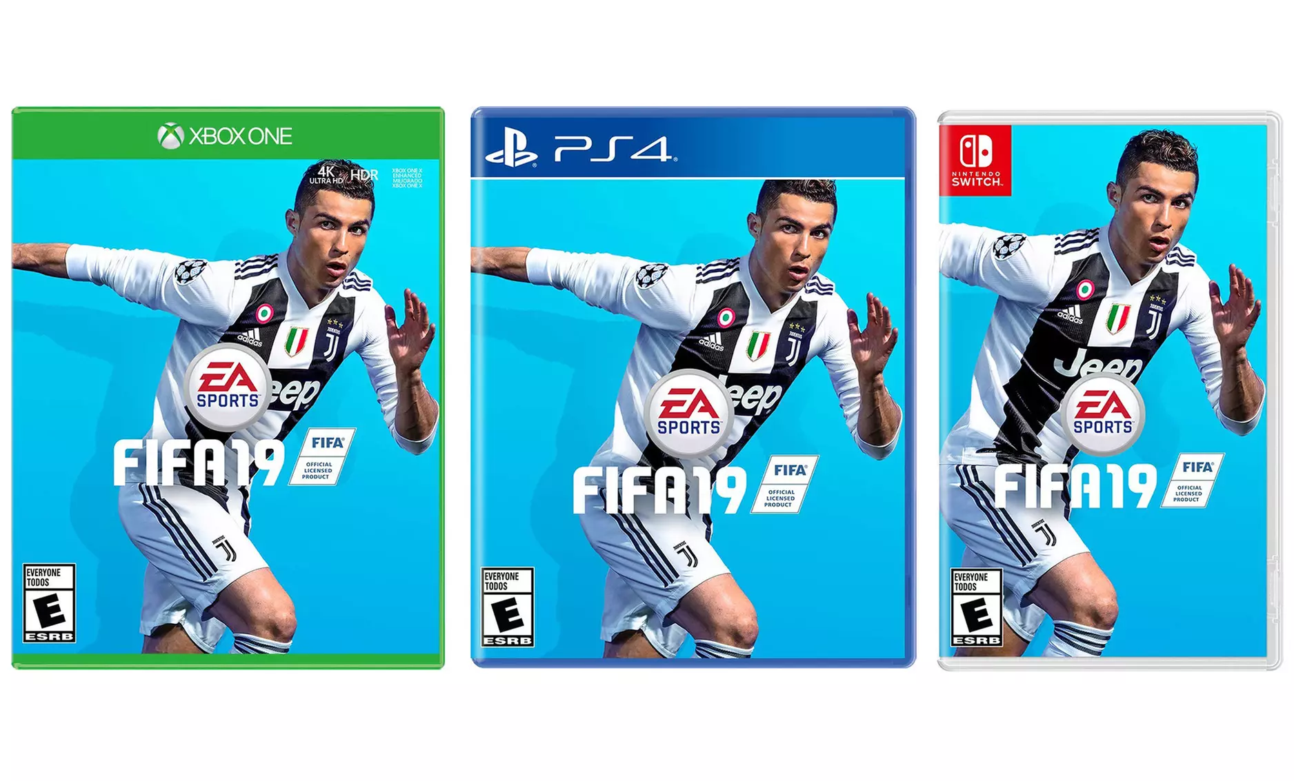 FIFA 19 Standard Edition for Xbox One, PlayStation 4, or Nintendo Switch - Primary Image