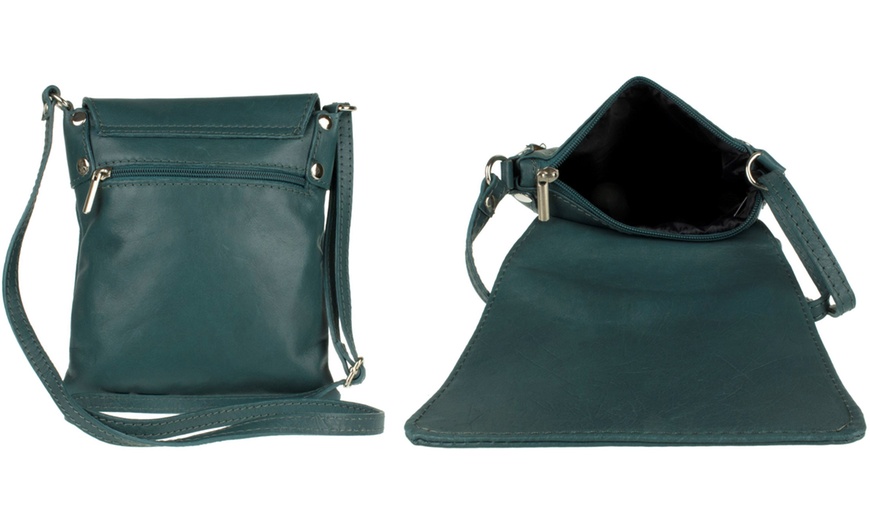 Image 29: Laura Leather Shoulder Bag