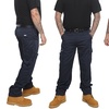 Image 3: Men's Cargo Combat Trousers with Knee Pad Pockets