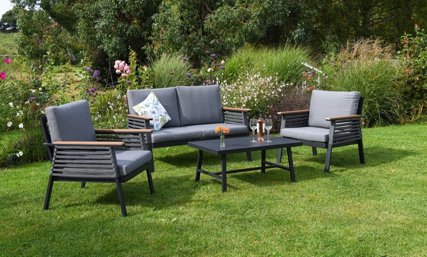 Image 2: Four Seater Garden Furniture Set