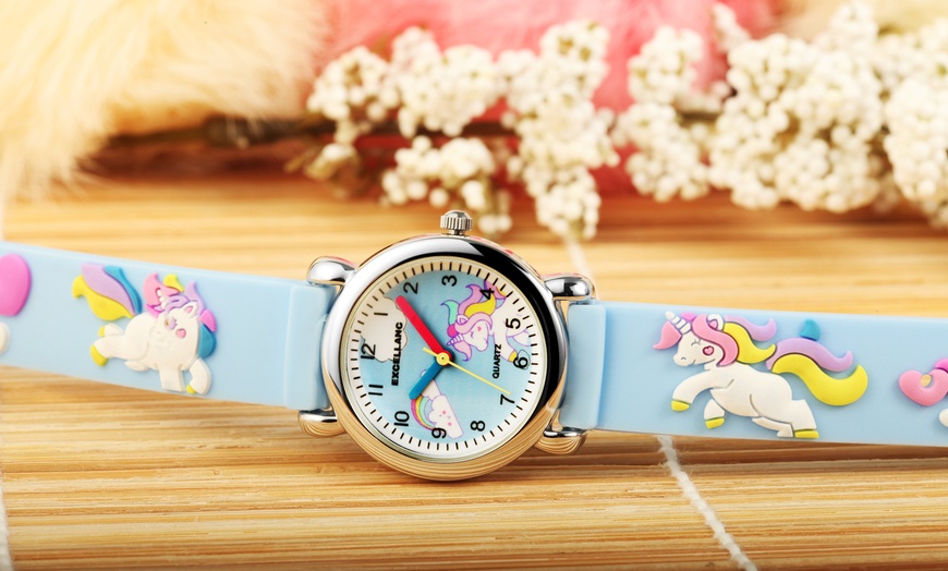 Image 3: Montre analogique 3 aiguilles pour enfants de la marque Excellanc