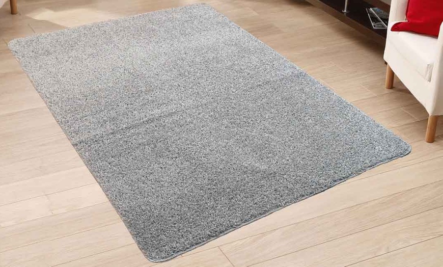 Image 2: Washable Shaggy Rug