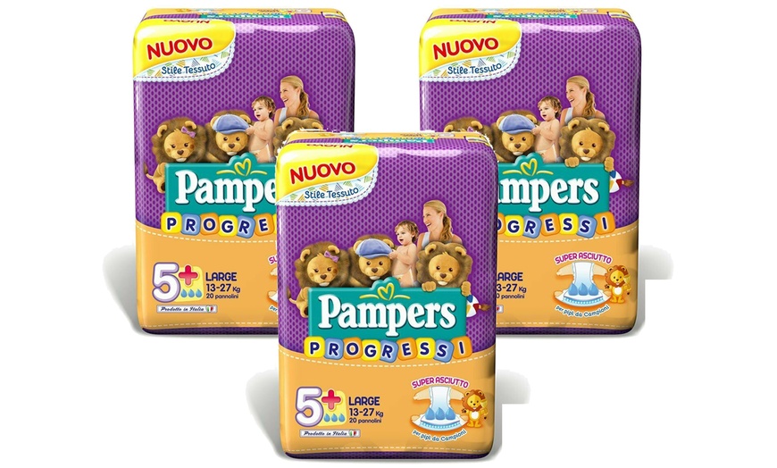 Image 6: Pannolini Pampers Progressi