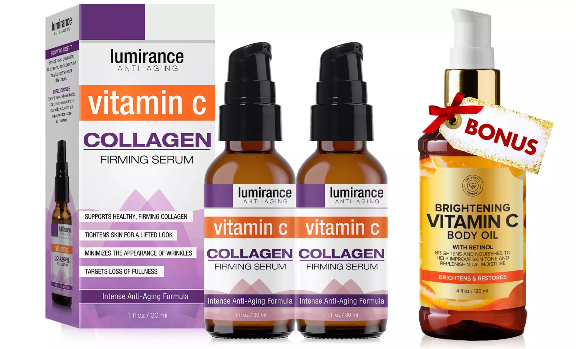 Vitamin C Package or Firming Anti-Aging Serum Package - Second Medium