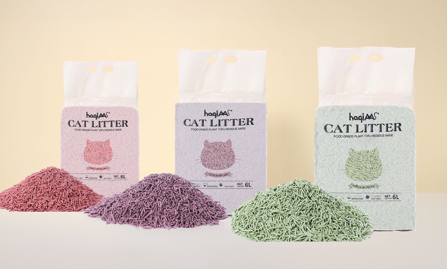 Image 1: Fragrant Tofu Cat Litter