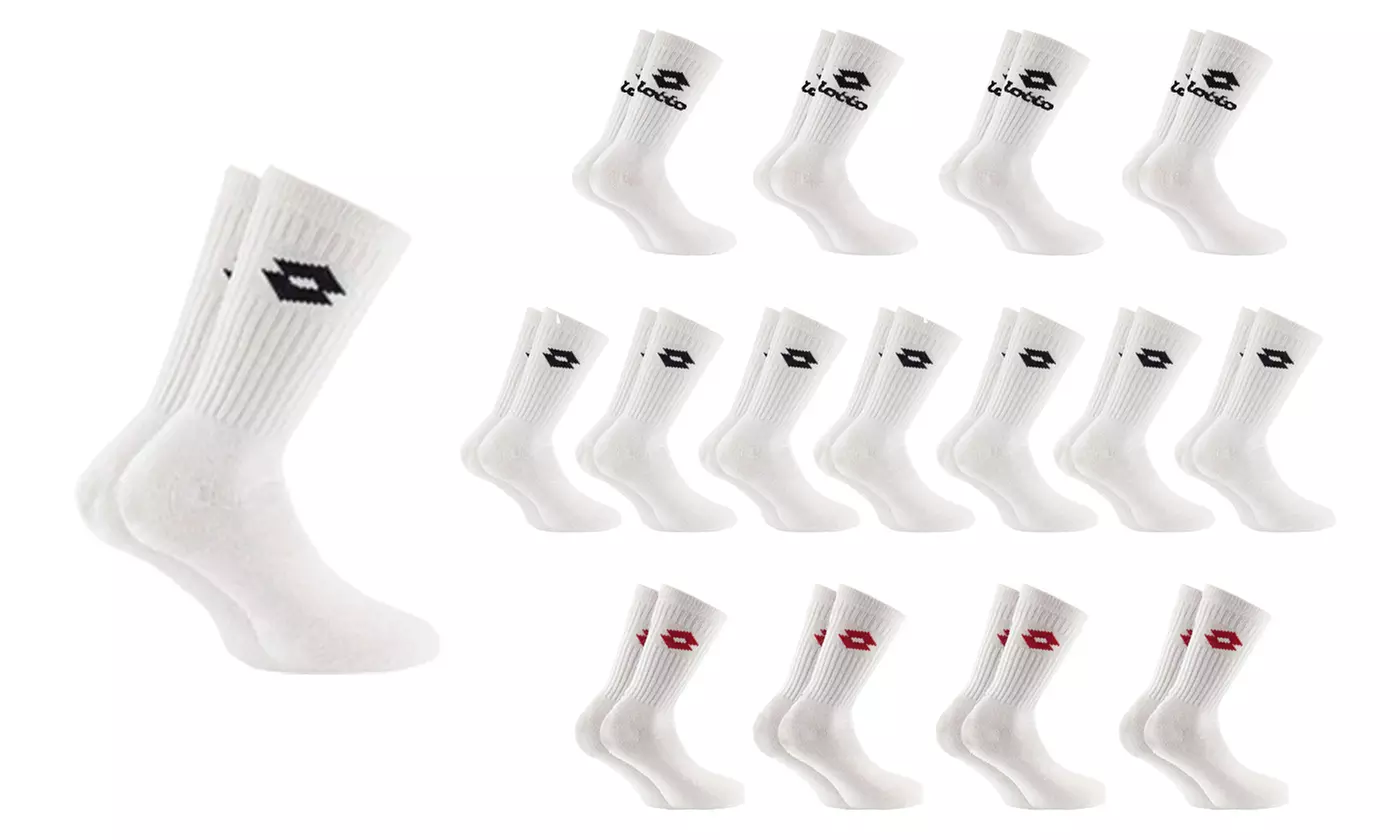 8, 12 o 16 paia di calze in cotone Lotto