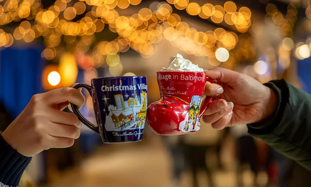 Savor Authentic German Glühwein Flights at Christmas Village in Baltimore this Festive Season, Up to 48% Off - Primary Image