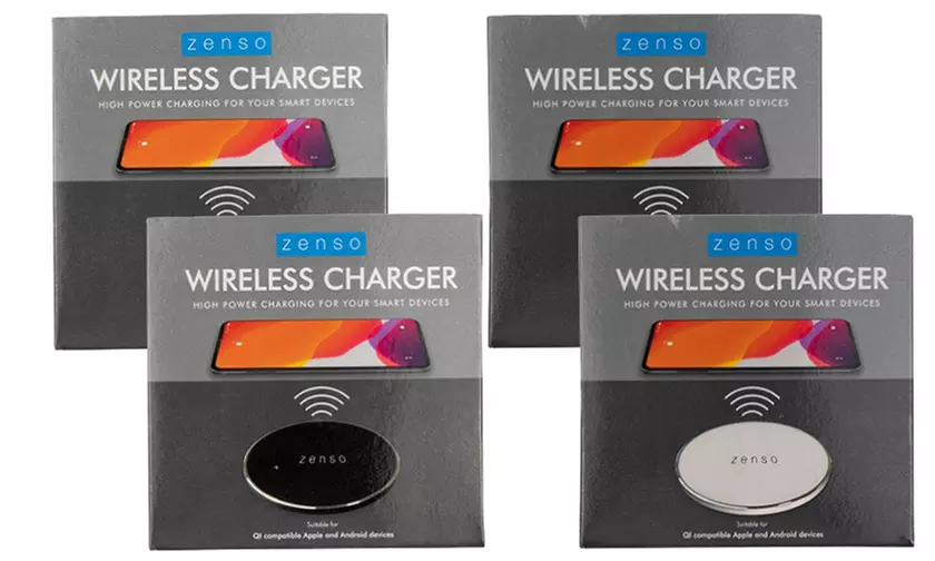 One, Two or Four Wireless Phone Chargers - Second Medium