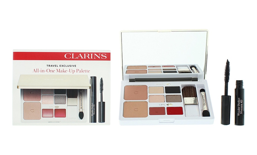 Image 1: Clarins All In One Make-Up Palette 20g