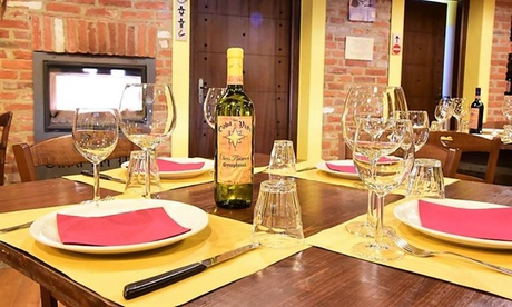 ⏰ Menu grigliata mista su pietra ollare e vino alla Cava Dei Vini, San Damiano D'Asti (sconto 34%). Prenota&Vai!