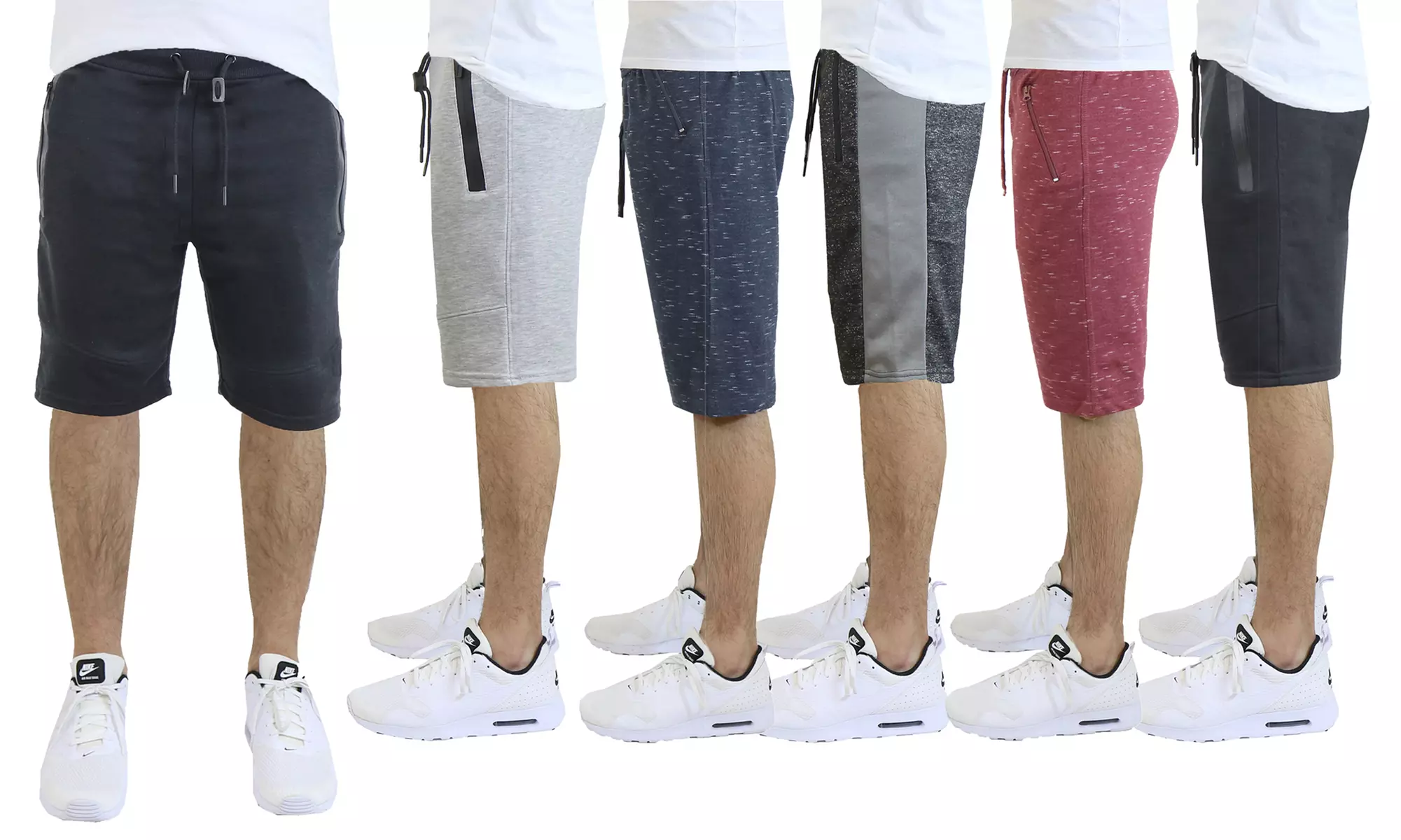 Men's Slim-Fit Jogger Shorts (S-2XL), Multiple Styles Available) - Primary Image