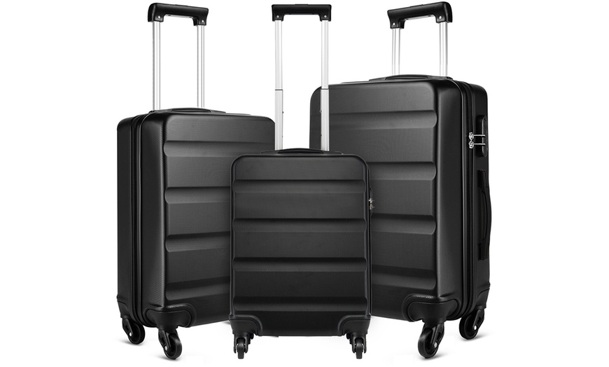 Image 3: Kono Suitcase or Three-Piece Luggage Set